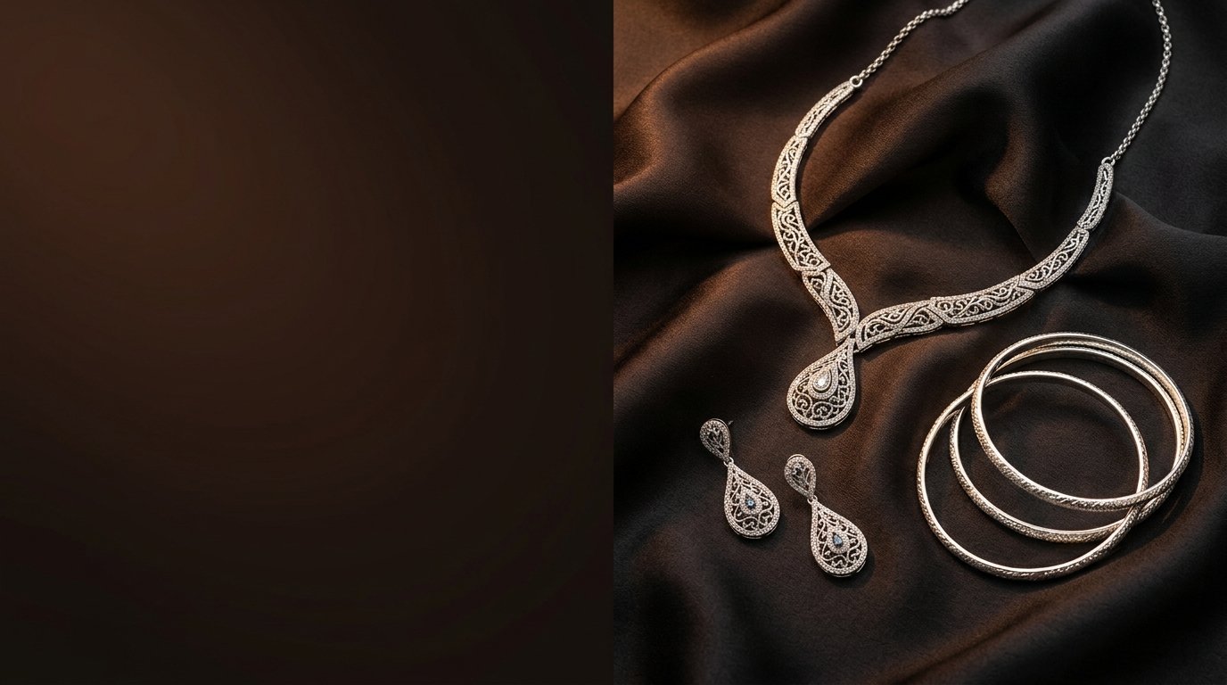 Silver Anklet Pair